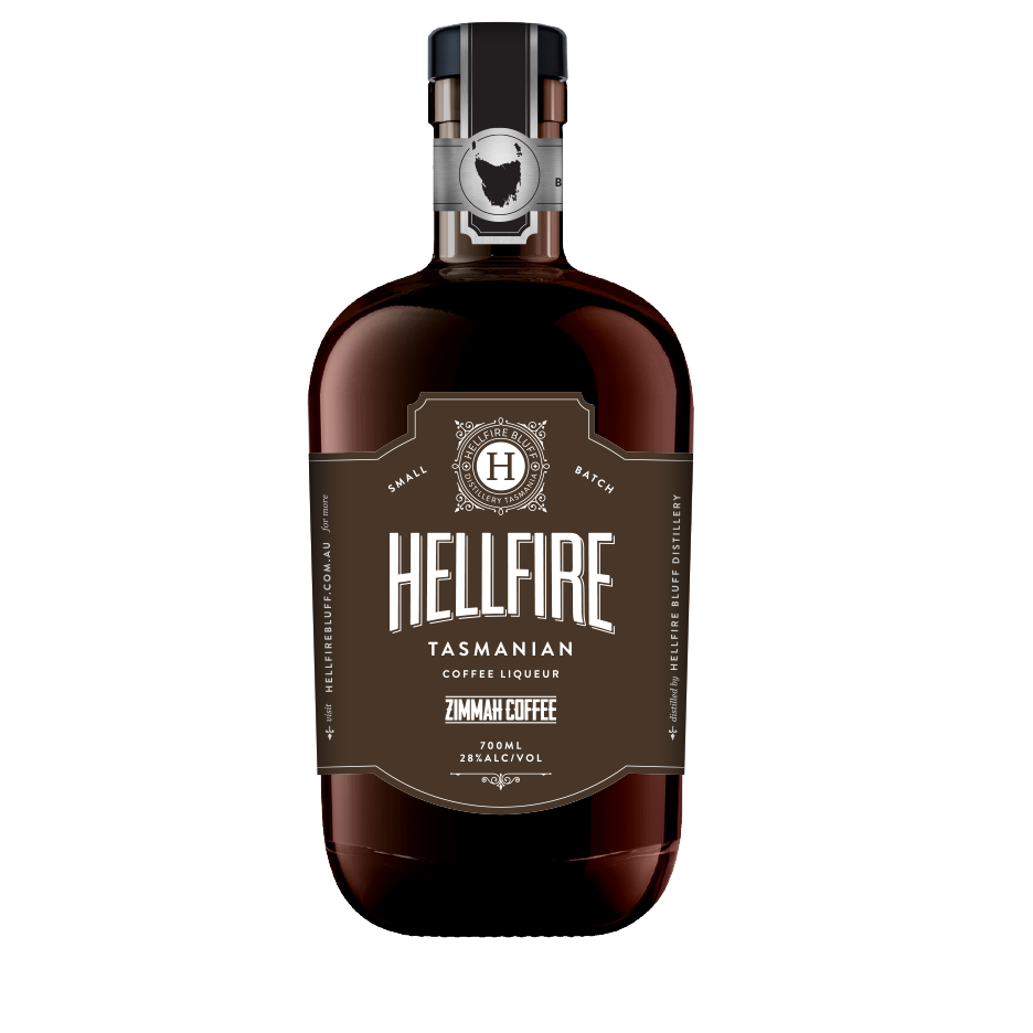 Image - Coffee Liqueur with Zimmah Coffee by Hellfire Bluff Distillery