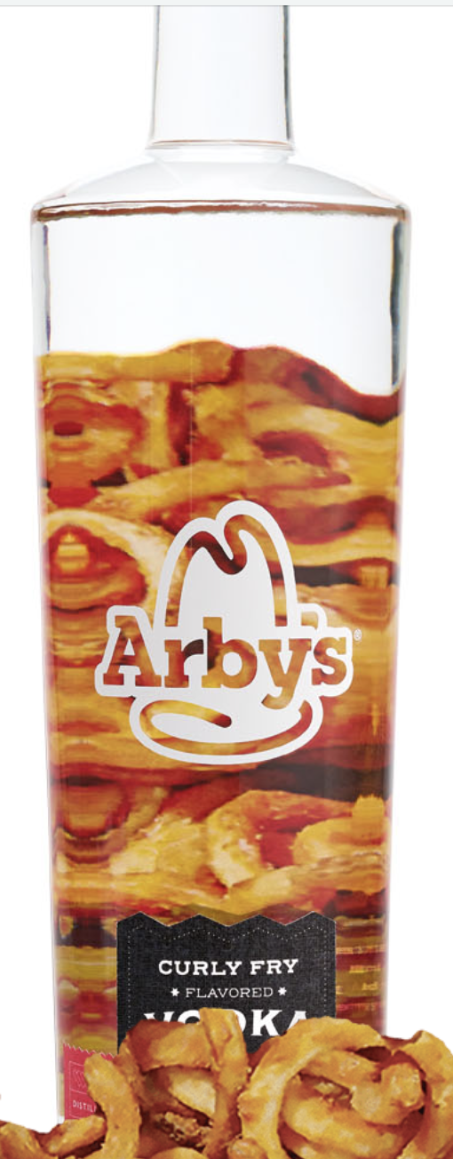 Image - Curly Fry Flavored Vodka by Arby's