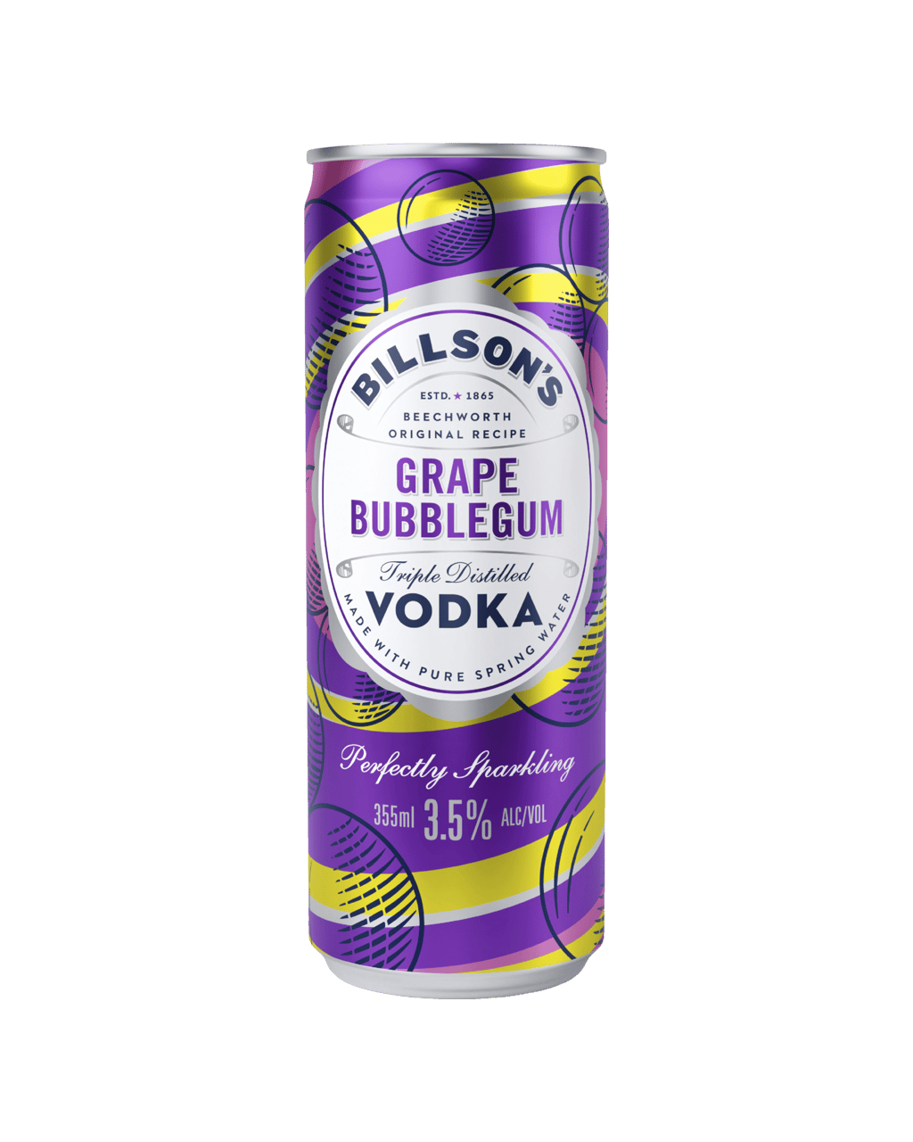 Image - Vodka with Grape Bubblegum by Billson's