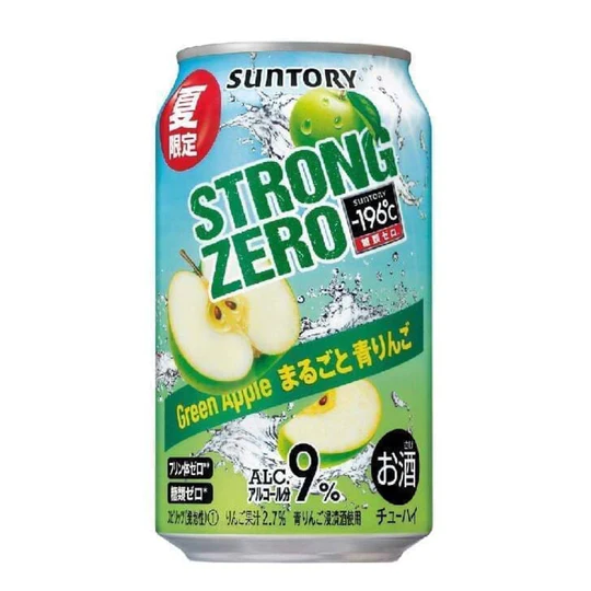 Image - Strong Zero Green Apple by Suntory