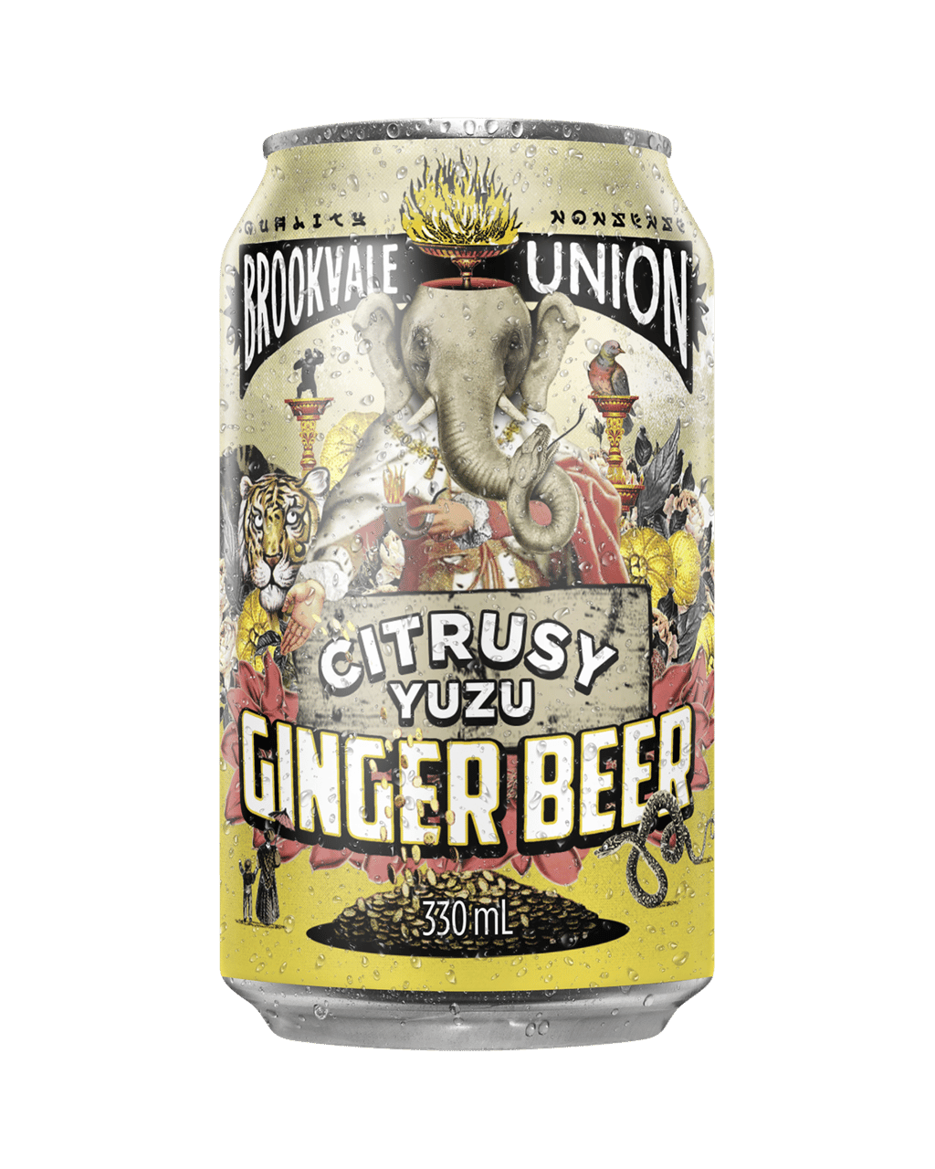 Image - Citrusy Yuzu Ginger Beer by Brookvale Union