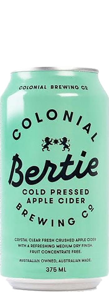 Image - Bertie Cold Pressed Apple Cider by Colonial Brewing Co.