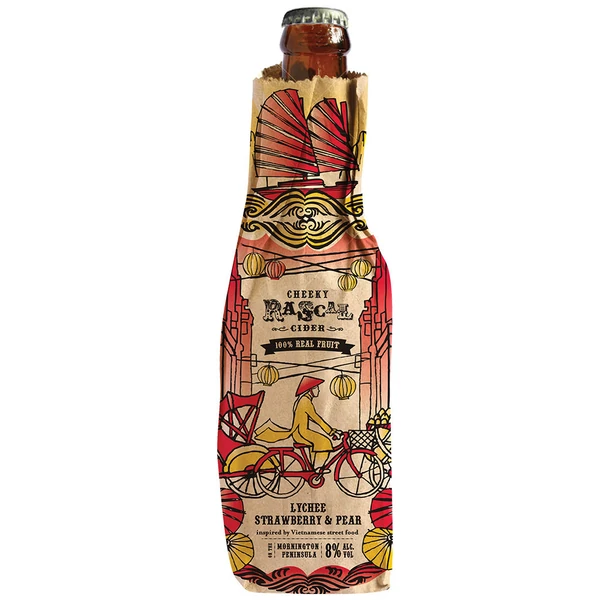 Image - Vietnamese - Lychee Strawberry & Pear by Cheeky Rascal Cider