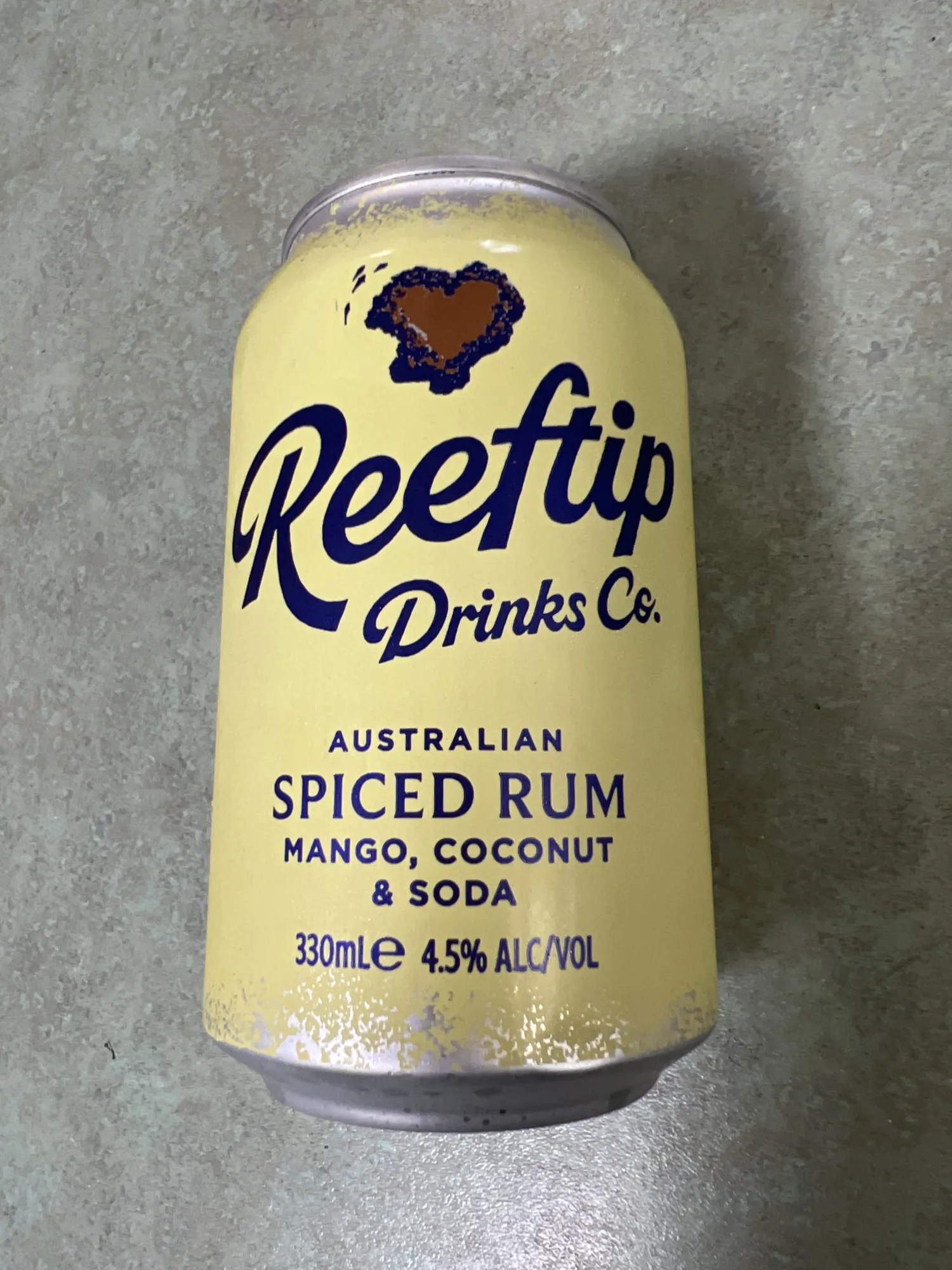 Image - Australian Spiced Rum Mango Coconut and Soda by Reeftip Drinks Co.