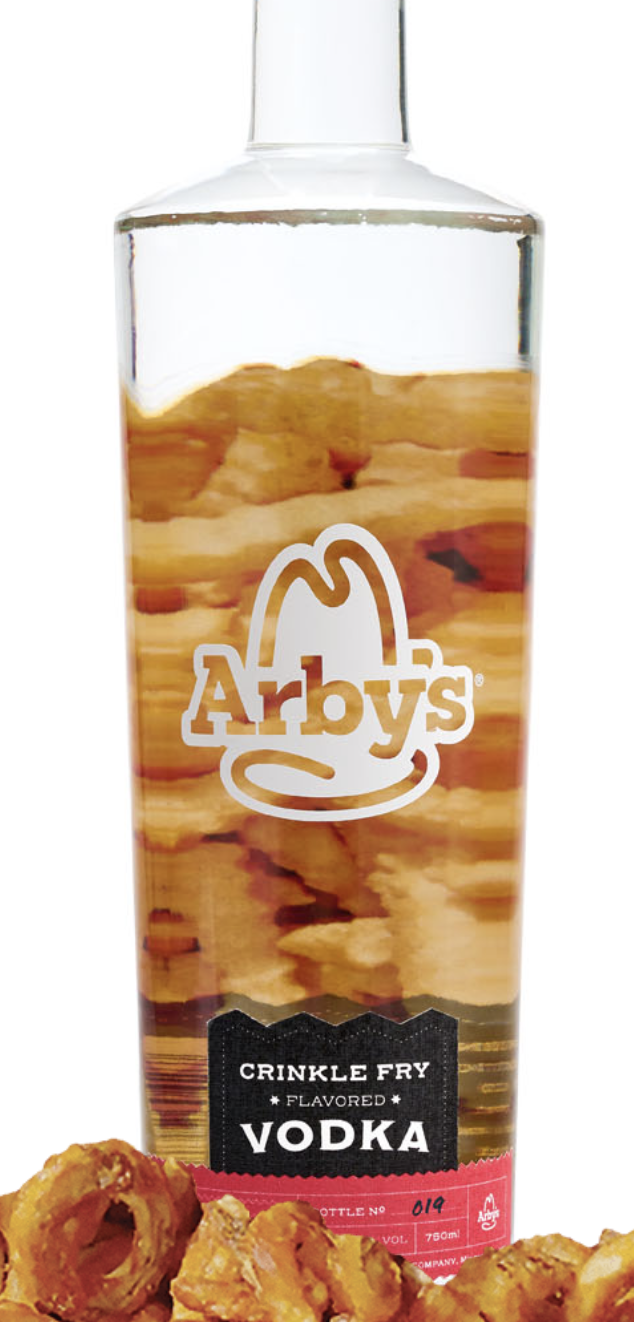 Image - Crinkle Fry Flavored Vodka by Arby's