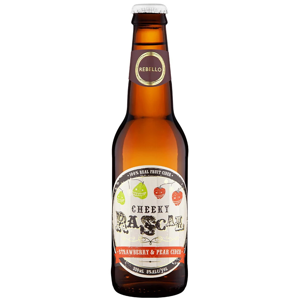 Image - Strawberry & Pear by Cheeky Rascal Cider