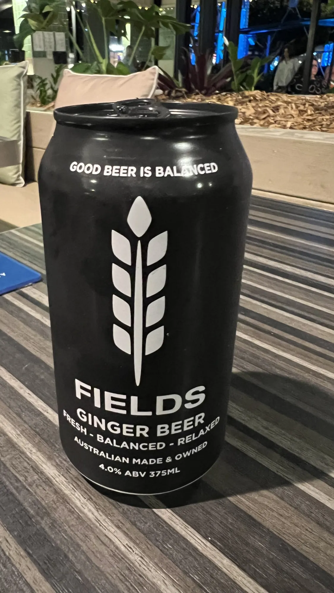 Image - Fields Ginger Beer by Fields Brewing Co